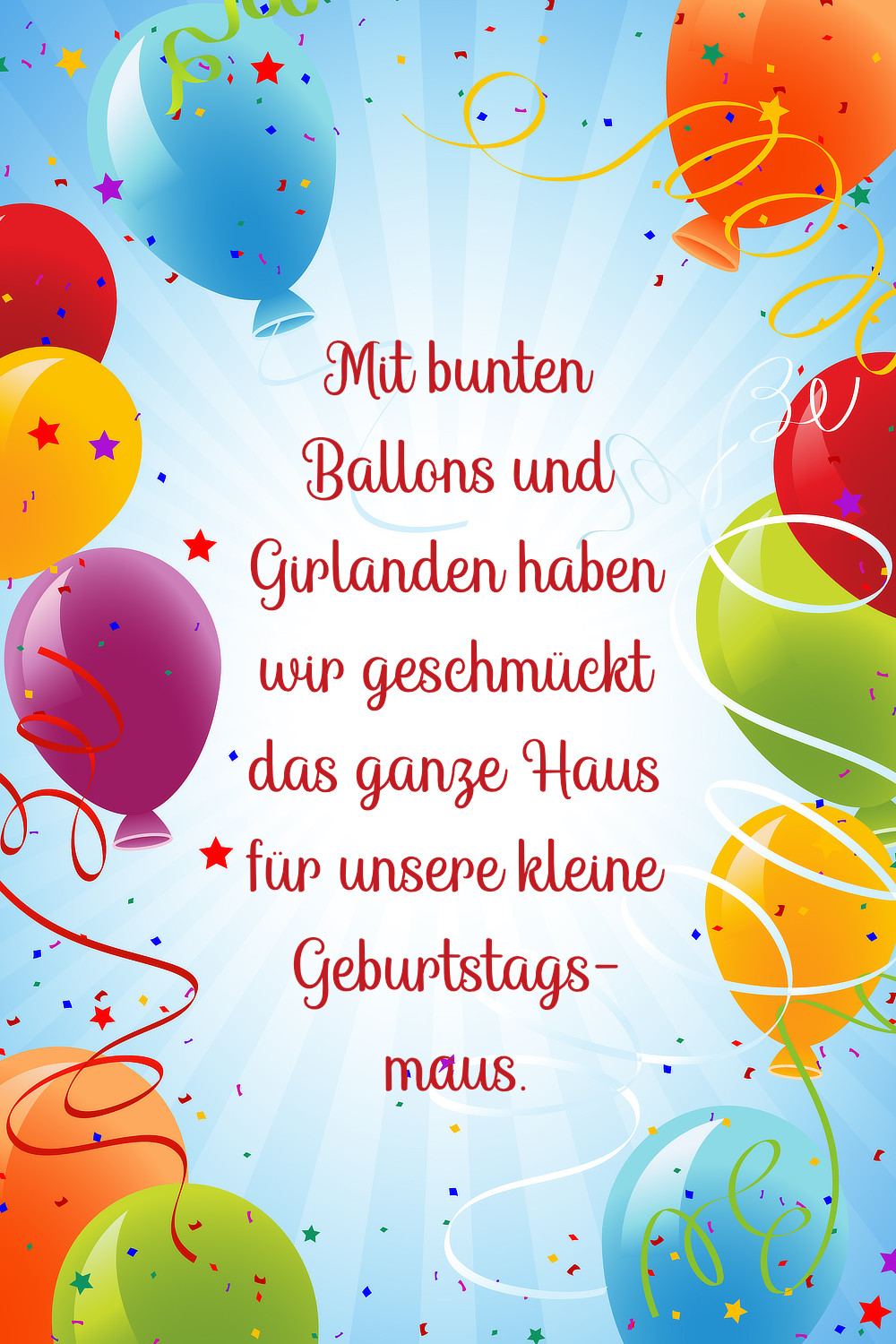 Spr che Und Gl ckw nsche Zum 1 Geburtstag