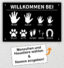Personalisierte Hundeschilder als Türschild & für den Gartenzaun
